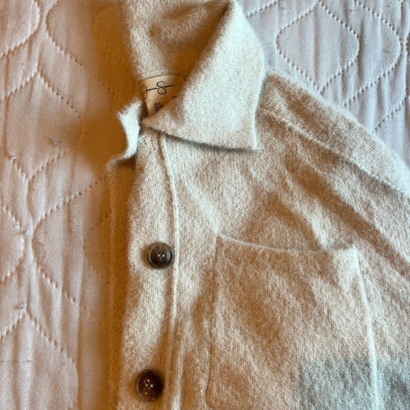 Jessica Simpson White Sweater - Picture 6 of 7